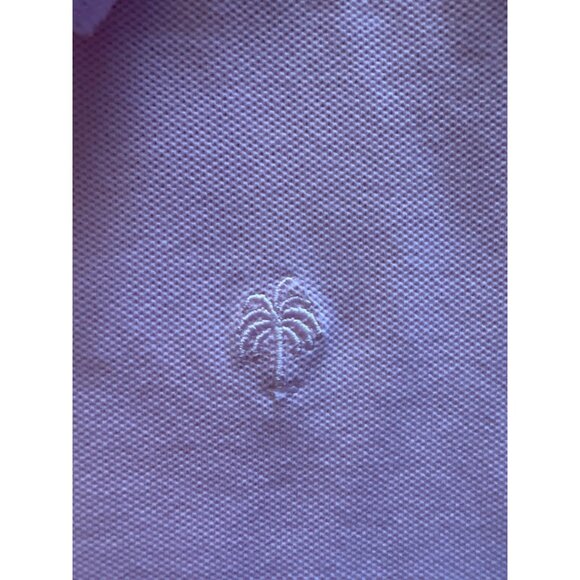 Lilly Pulitzer Chic Fit Polo Shirt Pink Pima Cotton Blend Size Medium - Picture 5 of 8